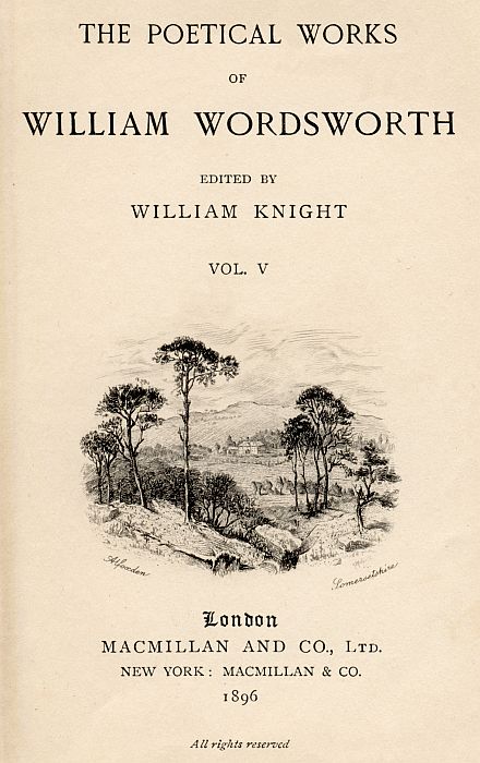 The Poetical Works of William Wordsworth - Vol. V